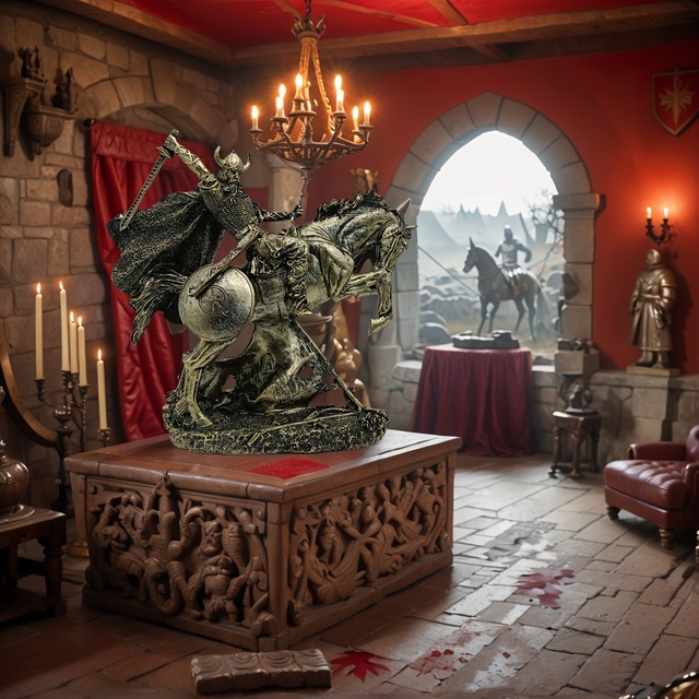 オブジェ ヴァイキング リアル 躍動感 ヴィンテージ おしゃれ スタイリッシュ インテリア 北欧 置物 オーナメント ディスプレイ 装飾品 ギフト