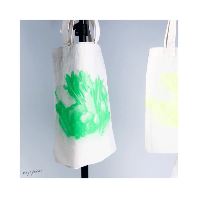 GoodMorning SundayMarket  #05 YASAI ToteBag Green