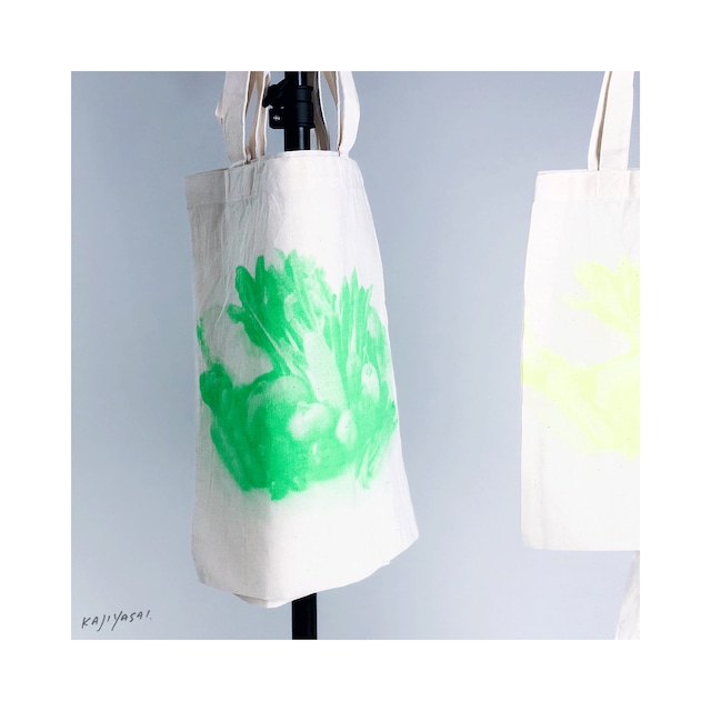 GoodMorning SundayMarket  #05 YASAI ToteBag Green