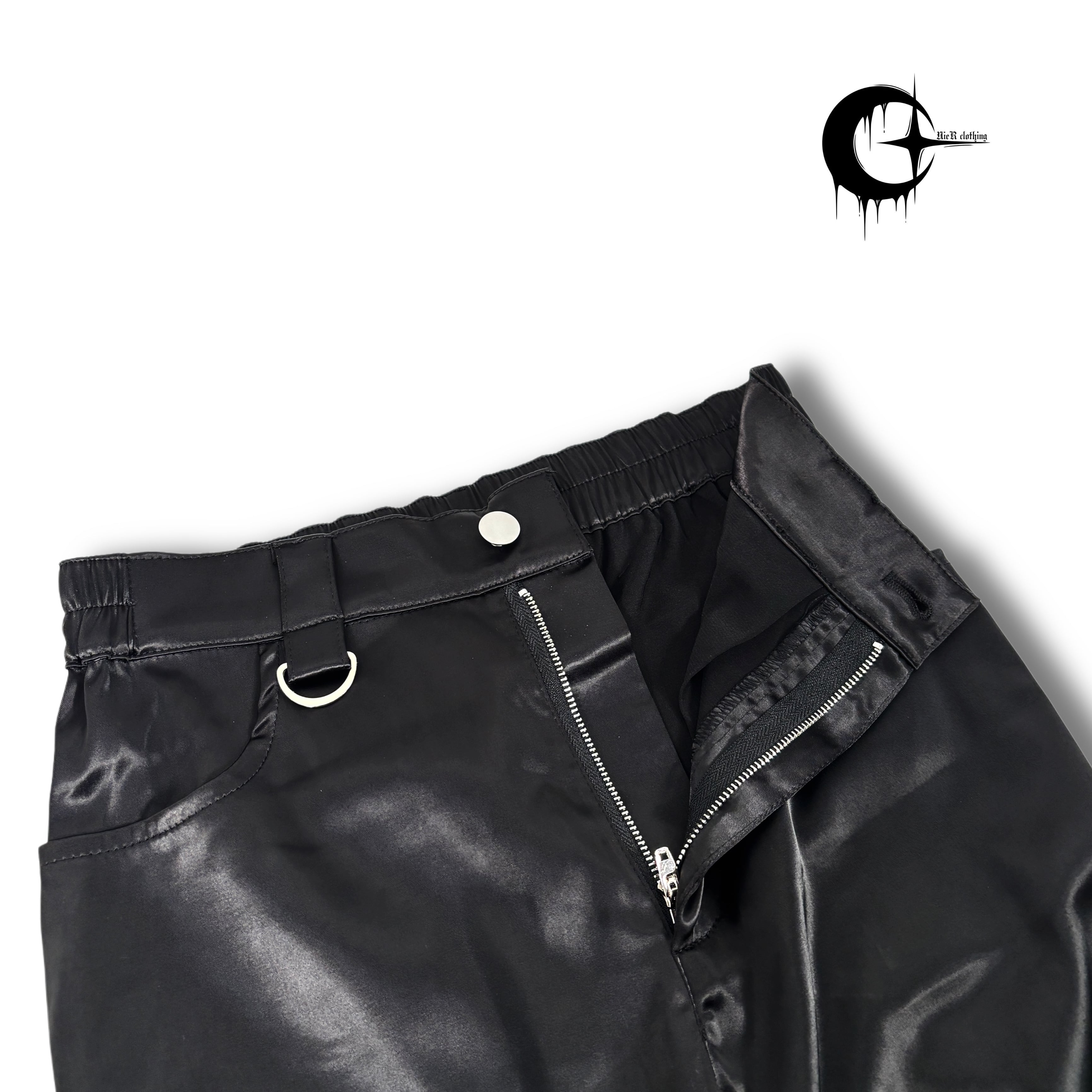 サテン生地フレアVISUAL PANT | NIER CLOTHING