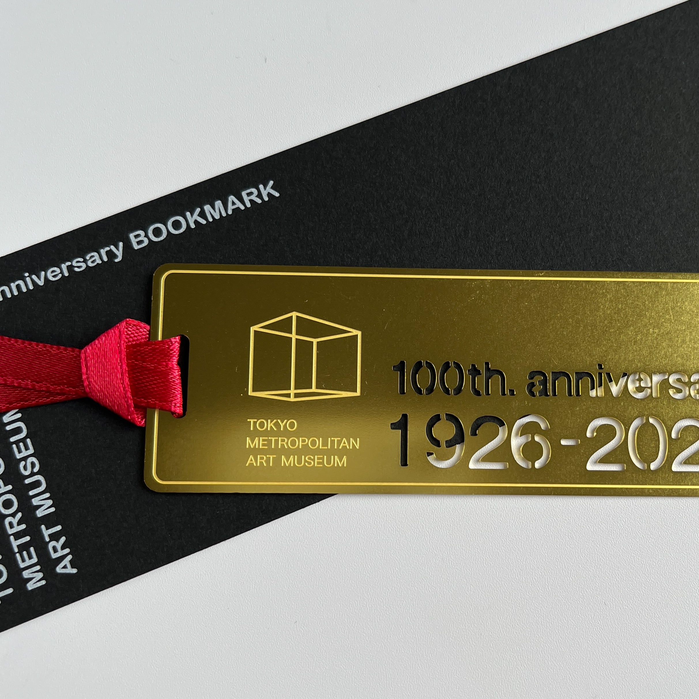 開館100周年記念グッズ ブックマーク 1926-2026 | hmm, by 東京都
