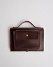 文庫カバーウォレット Brown