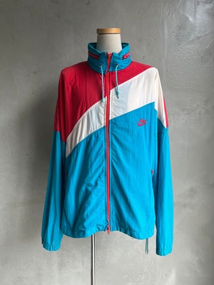 90's "NIKE"ドロップショルダースポーツブルゾン