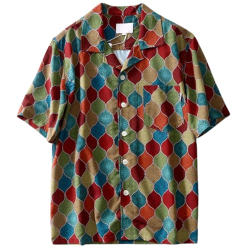 Nigel Cabourn / OPEN COLLAR SHIRT - GUJARAT PRINT (ナイジェル