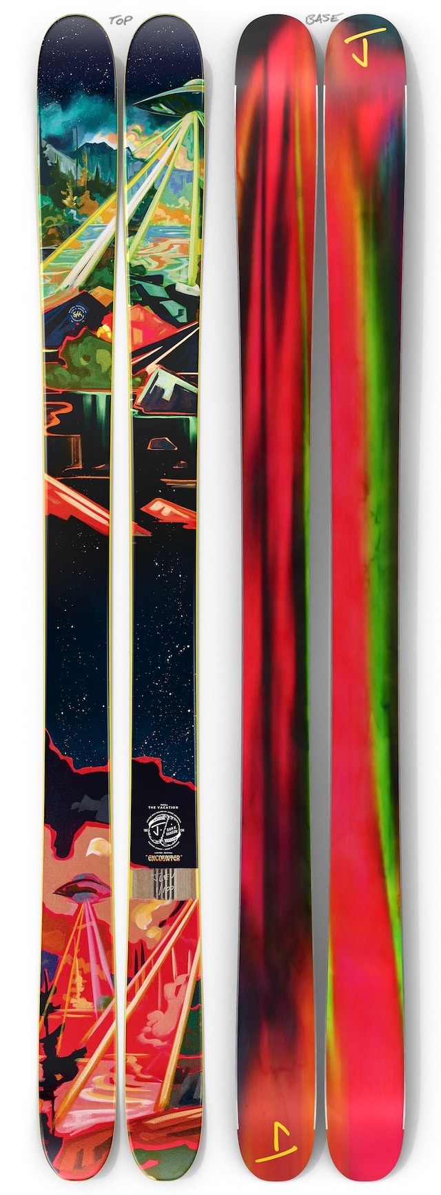 【予約特典つき】J skis バケーション 26/27「エンカウンター」Siva K Hanson x Jコラボ限定版スキー