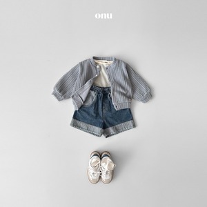 【ONU】 チュロスカーディガン／ ソラ（80~100cm）