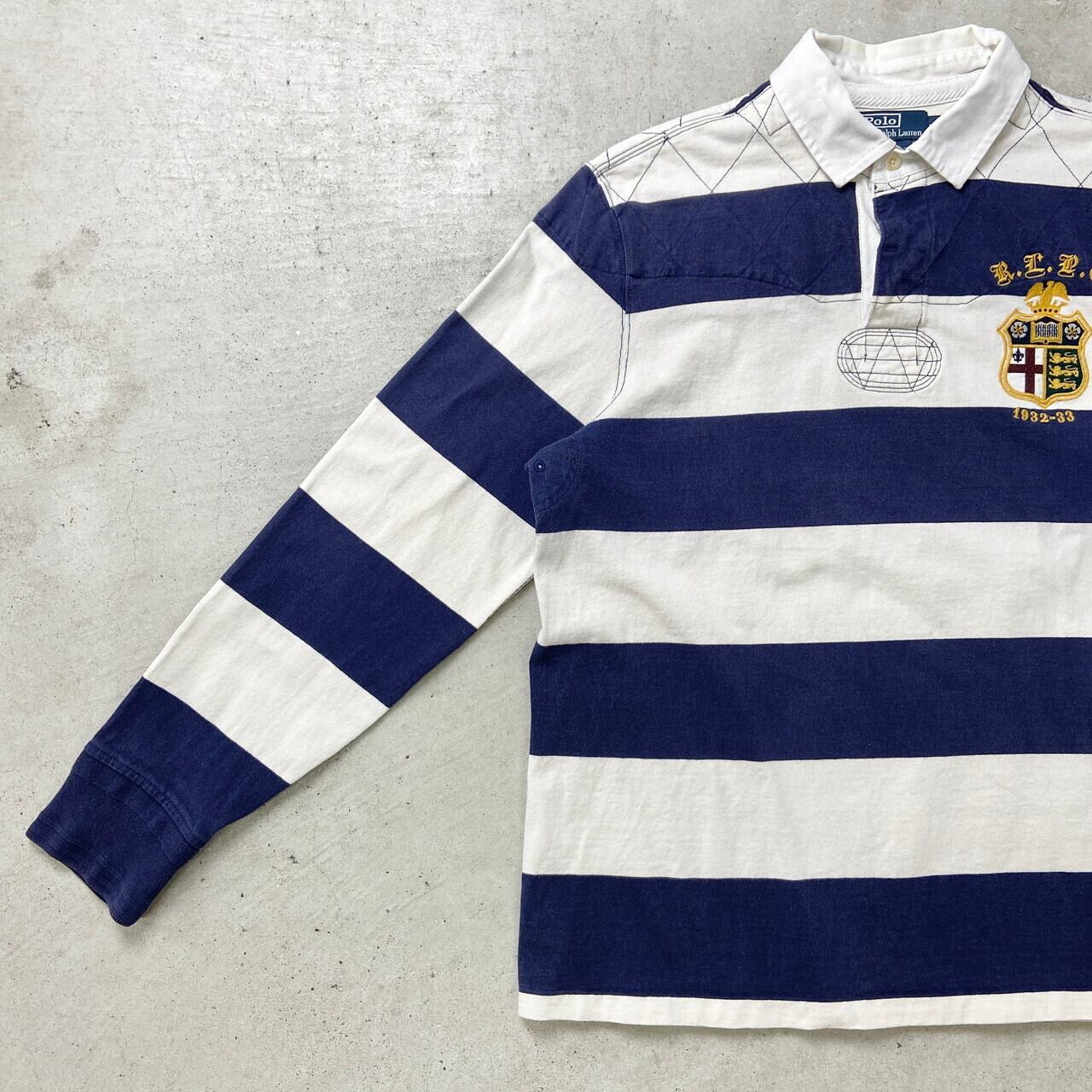 90年代 Polo by Ralph Lauren ポロバイラルフローレン CUSTOM FIT 長袖 