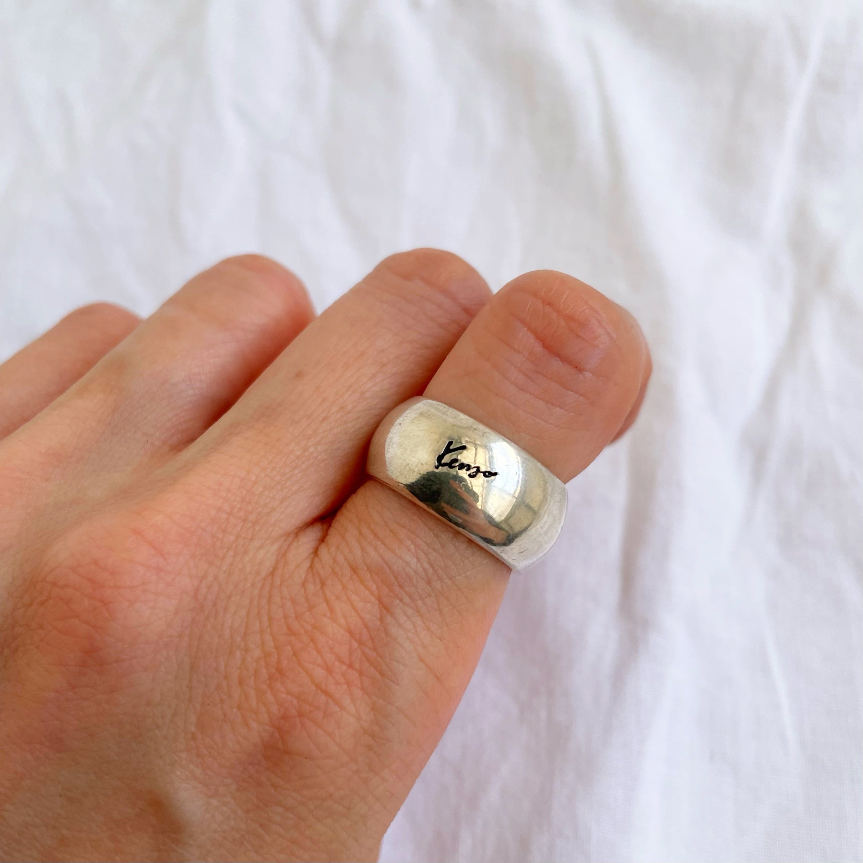 KENZO silver ring 【10.11】