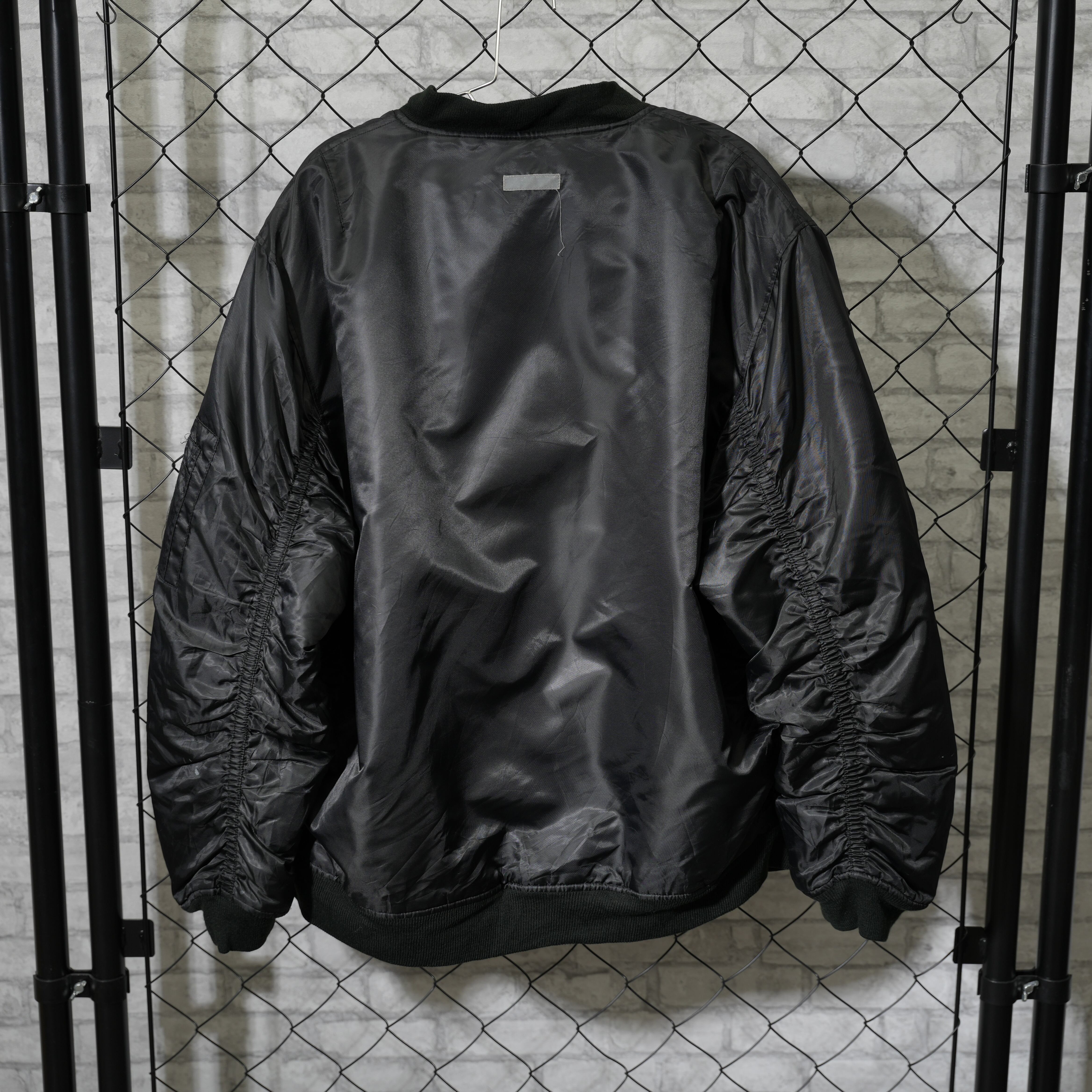 TRADESMAN MA-1 フライトジャケット Lサイズ 短丈 シャーリング