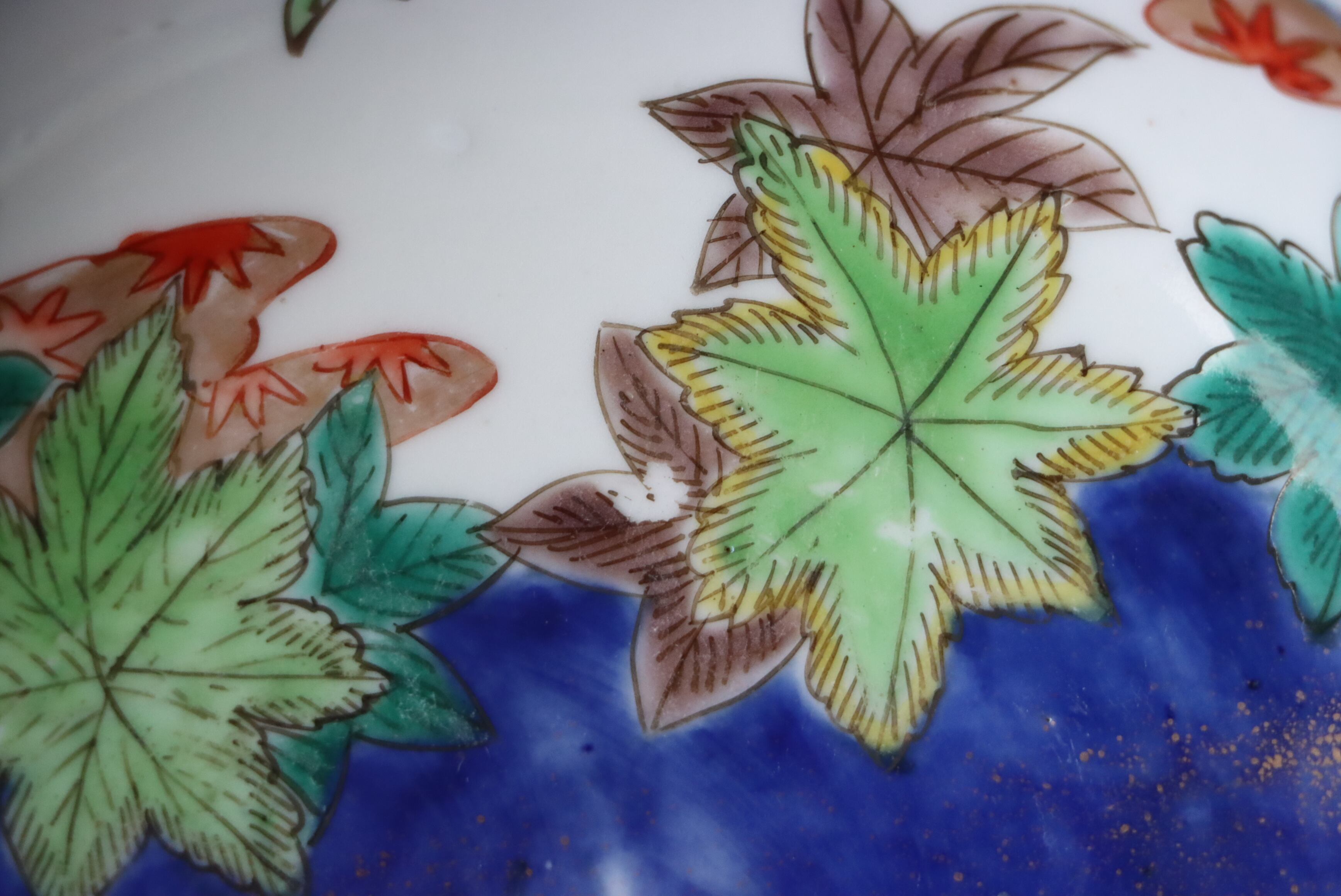 五寸 向付 伊万里焼 鍋島様式 色絵 鹿紅葉文 | Pay ID