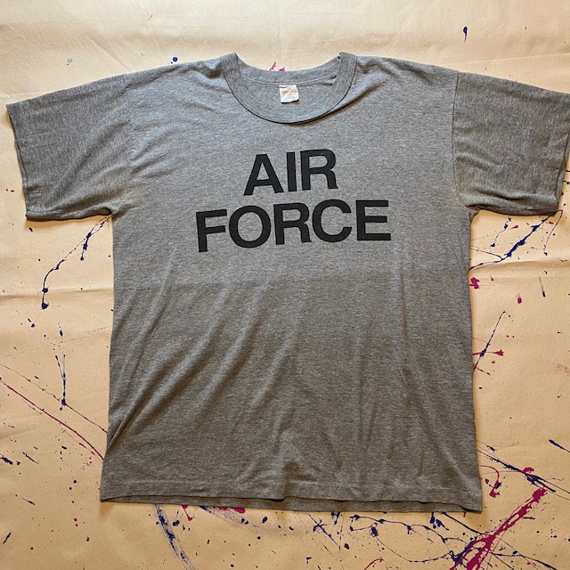 made in usa Air Force  FITNESS UINIFORM T-shirt {アメリカ製　アメリカ空軍　フィットネス　Tシャツ　古着　USED メンズ}