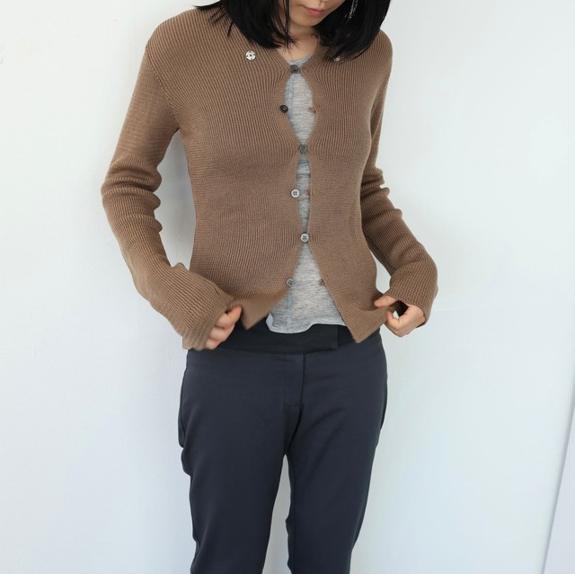 【ulikasanctus】NAPE KNIT CARDIGAN