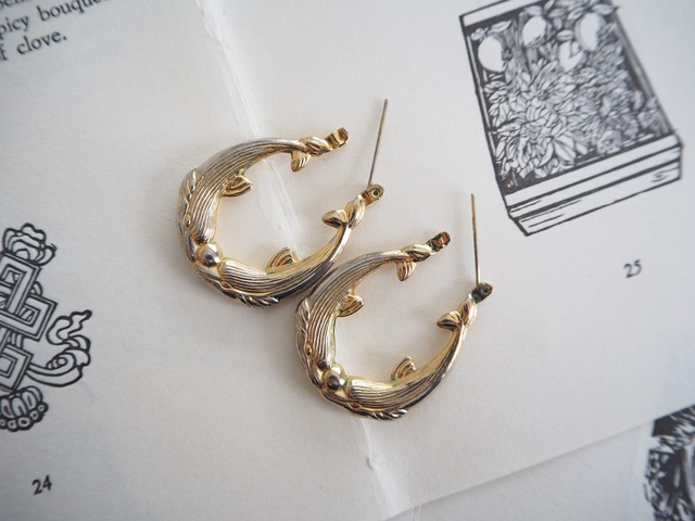 AMERICA 1970’s∼1990’s Vintage pierced earrings