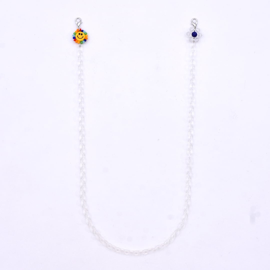 50%OFF】フラワー×ニコ クリアマスクチェーン | VOLCAN&APHRODITE 公式通販
