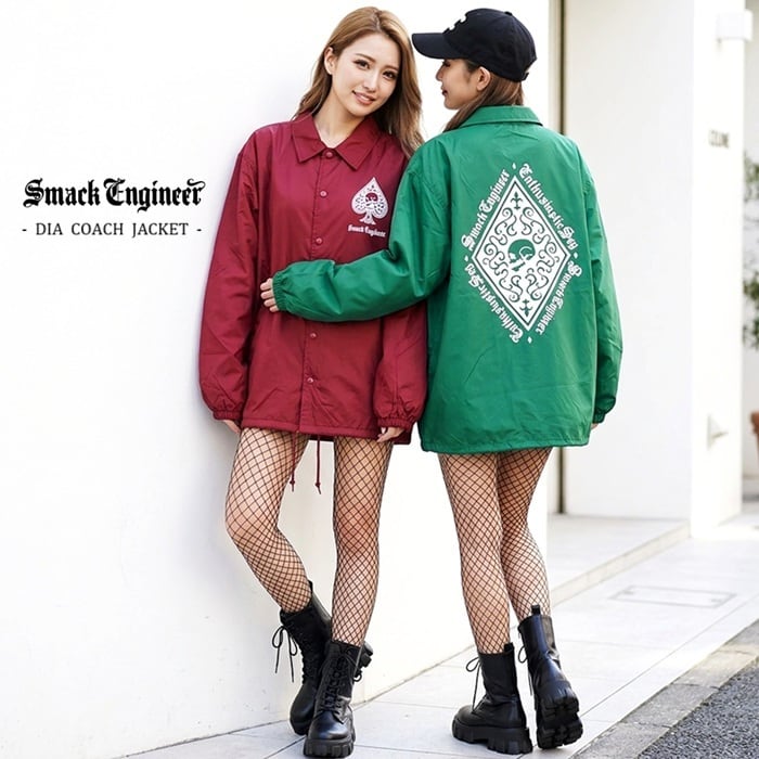SMACK ENGINEER / スマックエンジニア「Rogia限定 DIA COACH JACKET