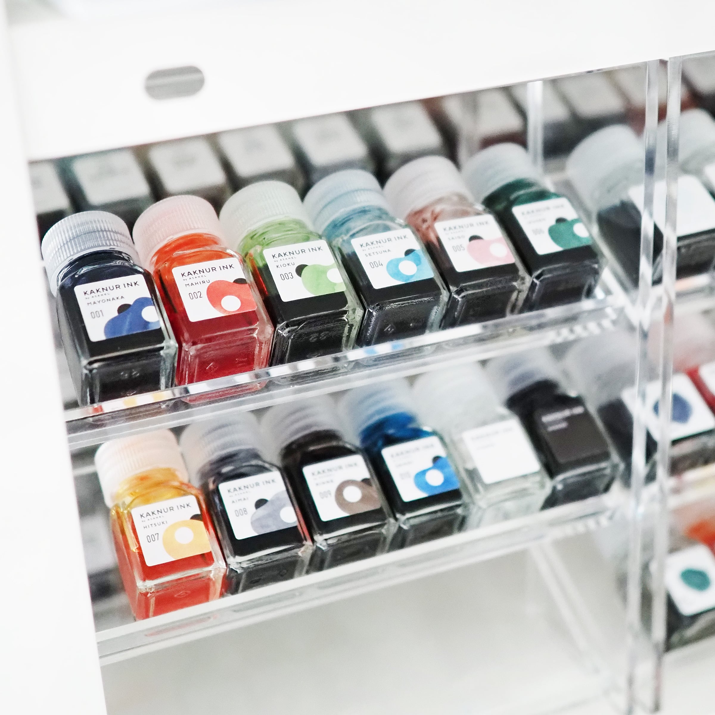 小さなインク瓶になるシール｜A6｜マットシール | ASANEL