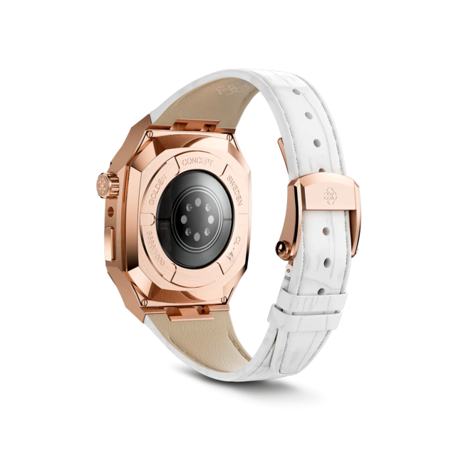 Apple Watch Case - CL - ROSE GOLD/WHITE