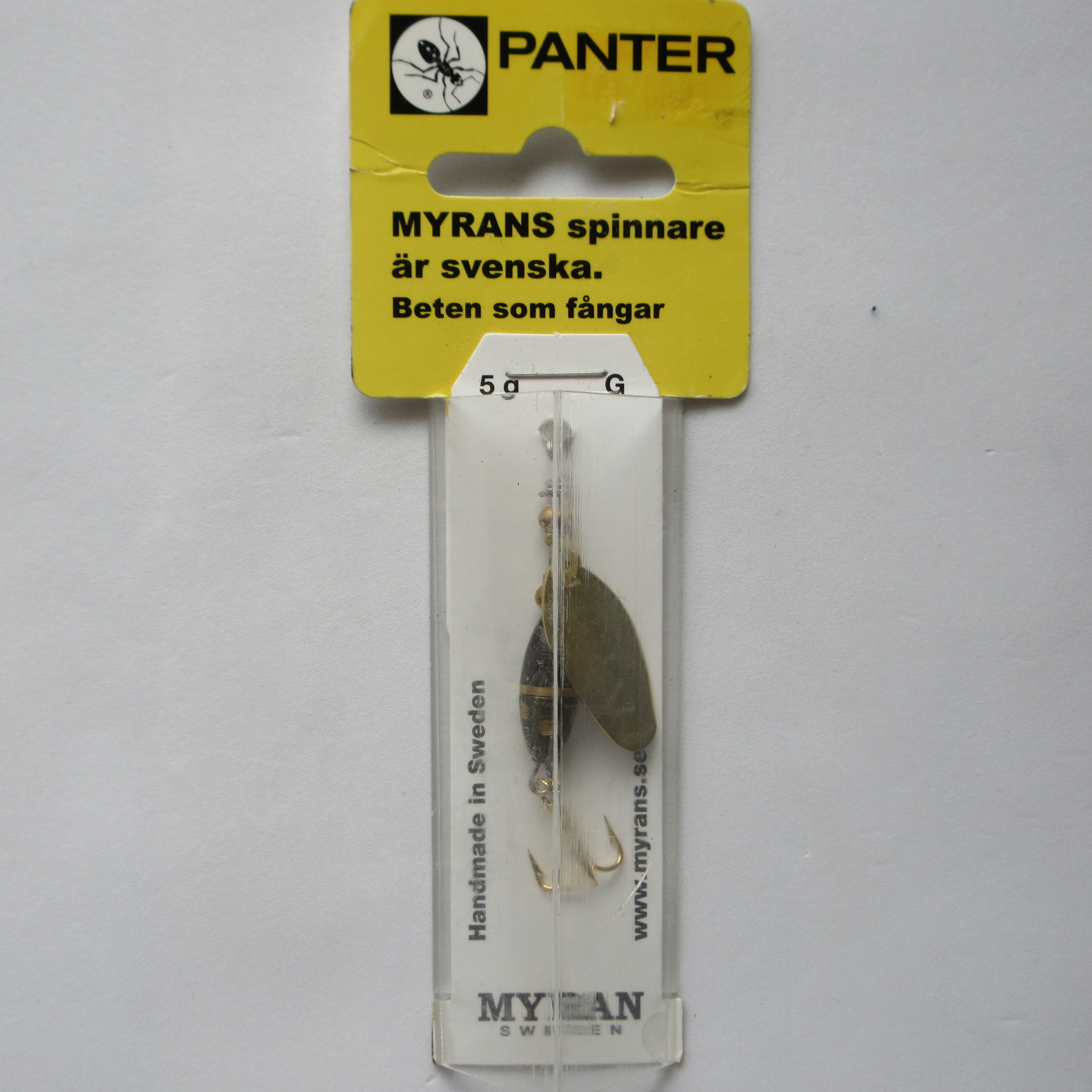 5.0g MYRAN SWEDEN PANTER SPINNARE マイラン社製 スウェーデン