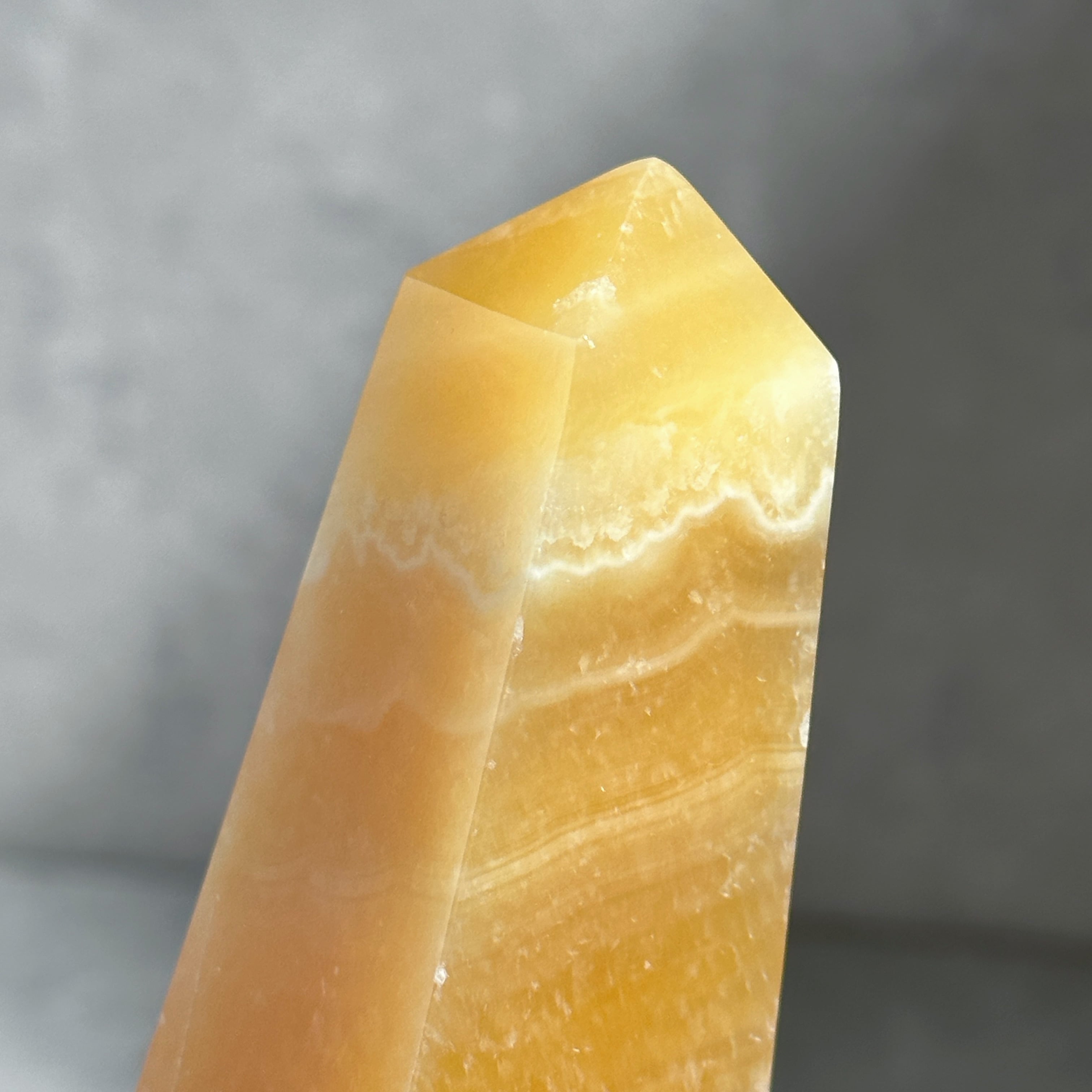 オレンジカルサイト タワー型42◇ Orange Calcite ◇天然石 オレンジカルサイト タワー型42◇ Orange Calcite ◇天然石
