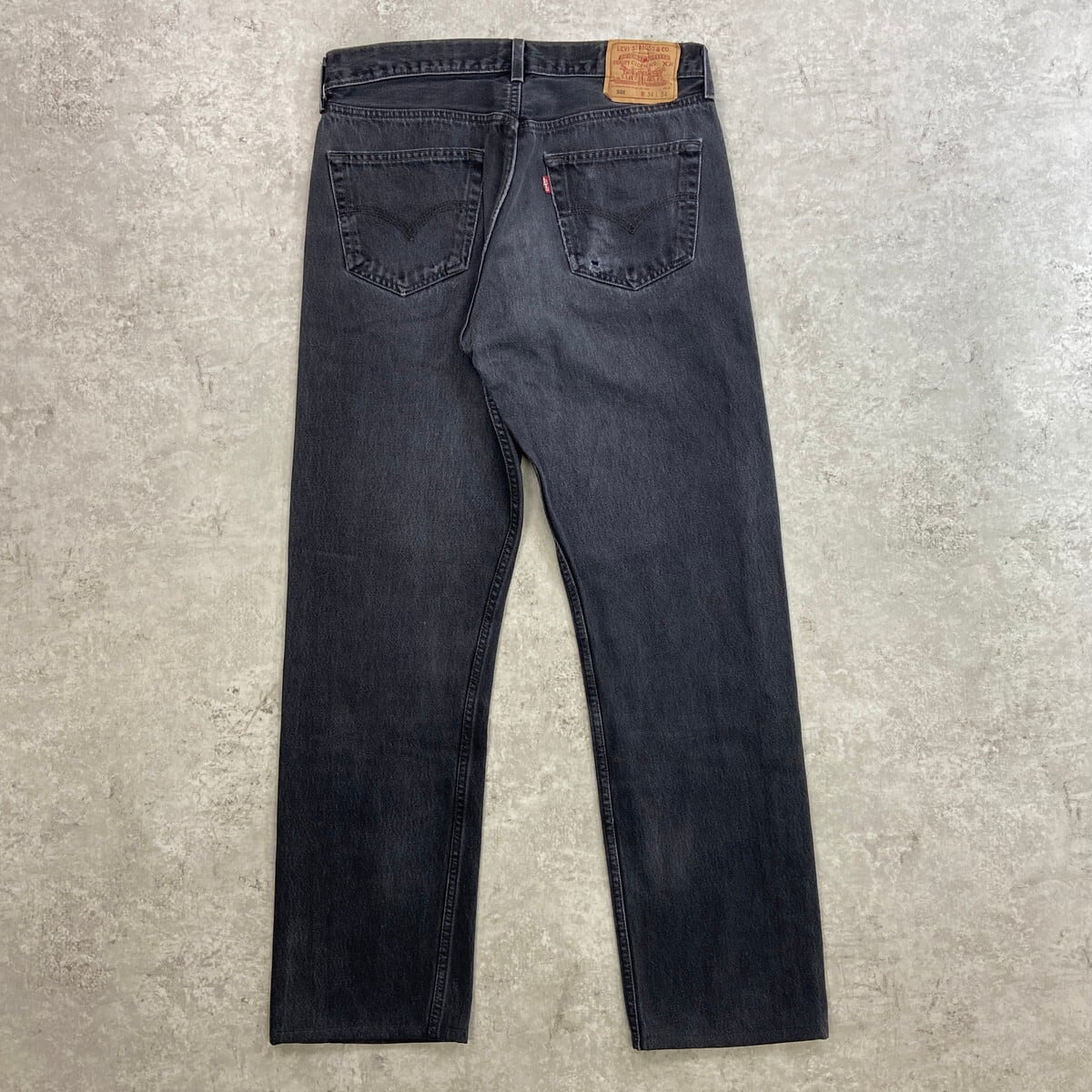 00年代 Levi's リーバイス 501 ブラックデニムパンツ メンズW32相当