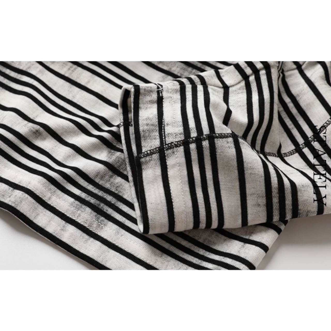 Vintage Stripe ウォッシュドロンT/2color_T55・画像7