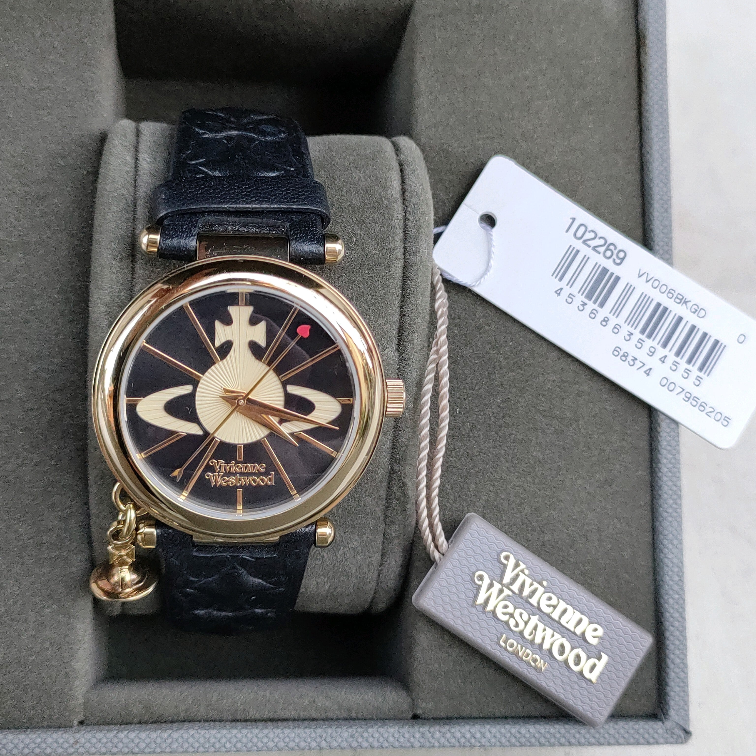 レディースヴィヴィアン 美品 VV006BKGD - 腕時計