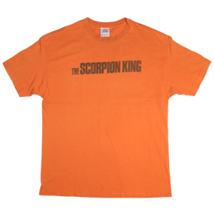 USED【XL】Vintage 00s Movie Scorpion King Tee / ALSTYLE ©2002