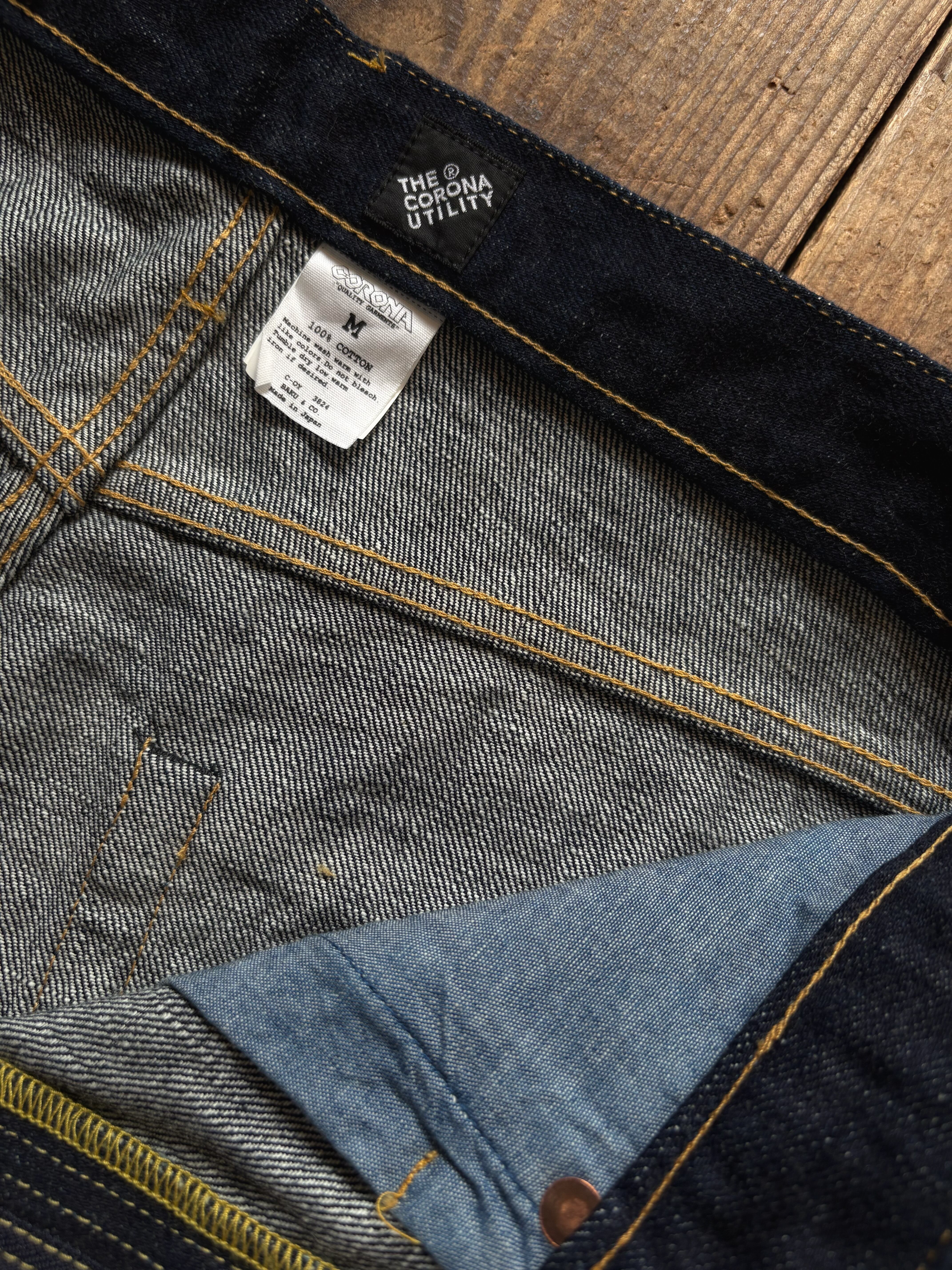 THE CORONA UTILITY CP005 - W05 5POCKET / Indigo Denim | TALE COCOON