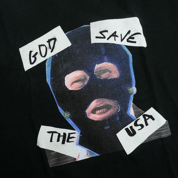 Size【XL】 SUPREME シュプリーム 26SS God Save Us Tee Black Tシャツ