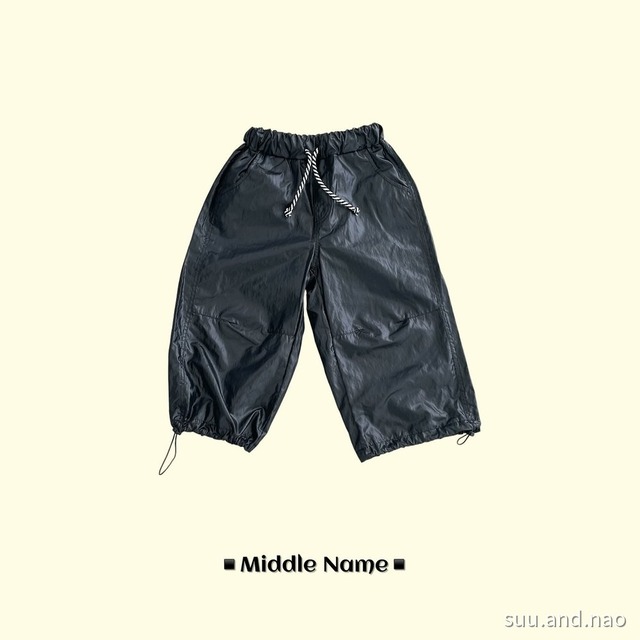 取寄：middlename グリッターツーウェイパンツ※送料無料