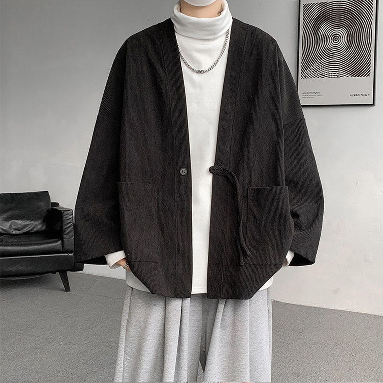 Corduroy shirt jacket(MT1647)