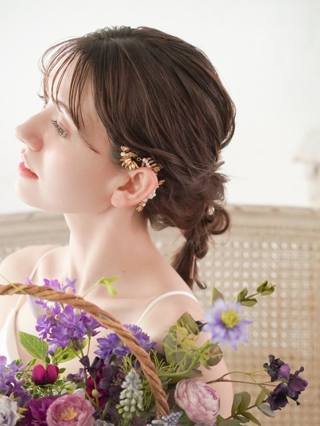 flower × pearl Ⅵ hair accessory