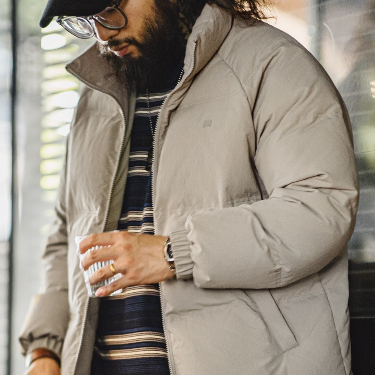 Classic White Duck Down Jacket / クラシック ホワイト ダック ダウン ジャケット