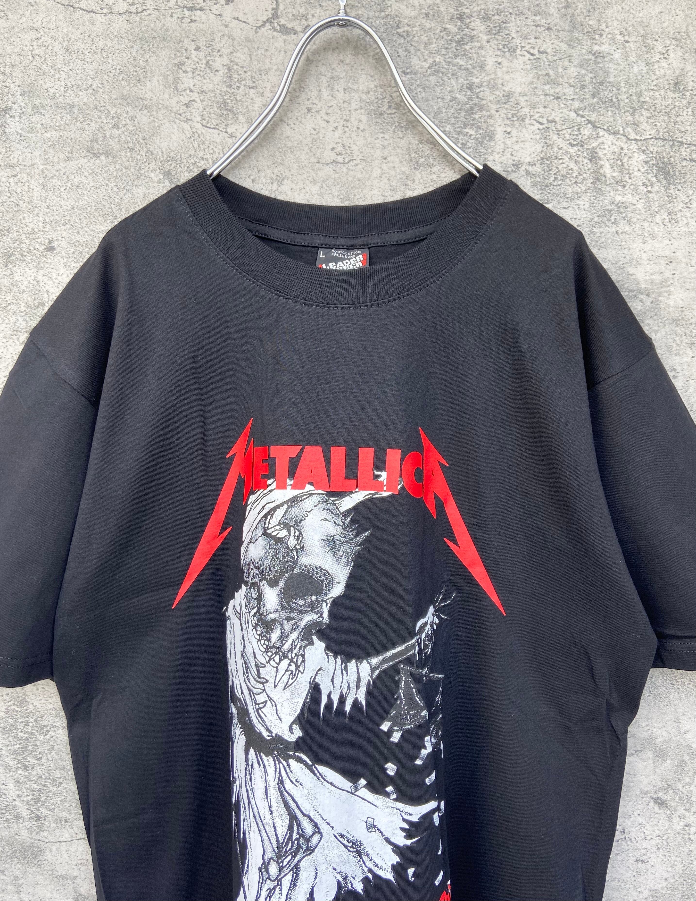 海外バンドTシャツ METALLICA/メタリカ ブラック メタルジャスティス