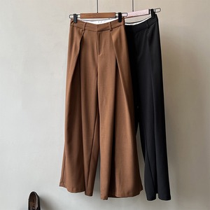 タックワイドスラックスパンツ K0393