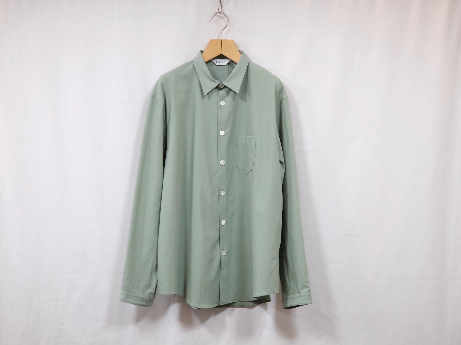 DIGAWEL”Shirt(generic)①”Moss Green”” | Lapel online store powered by BASE