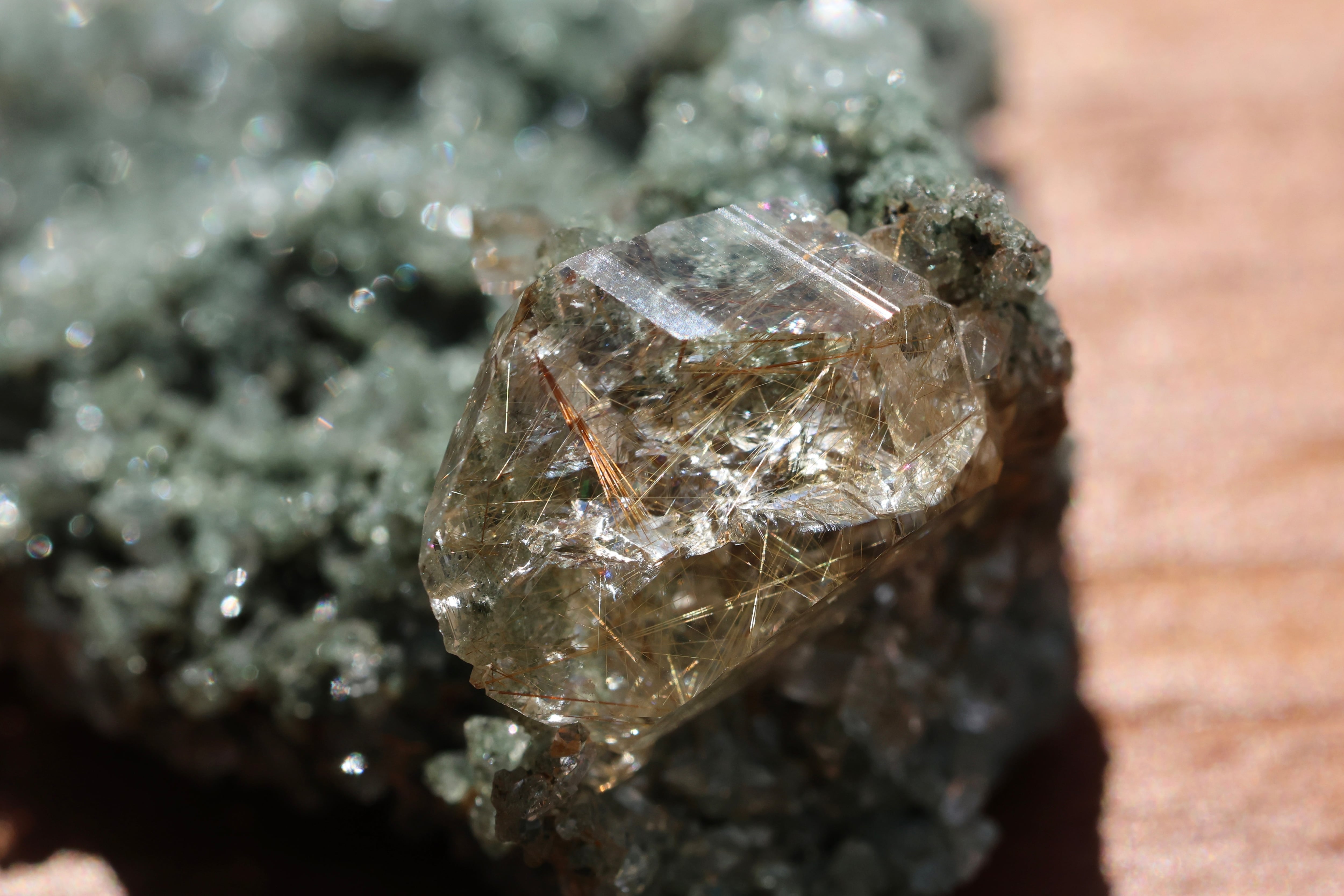 ヒマラヤ水晶 マニハール産 ルチル