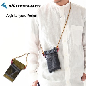 KLATTERMUSEN [クレッタルムーセン] Algir Lanyard Pocket [41453U21]  アルギア ランヤードポケット・スマートフォン収納・ワンショルダー・ポーチ・ポシェット・小物入れ・キャンプ・アウトドア・MEN'S / LADY'S [2026AW]