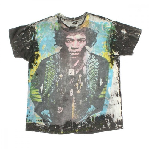 Mosquitohead Jimi Hendrix Vintage T-Shirt [Late 1980s~] XL AOP