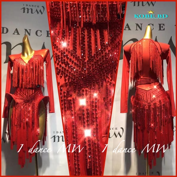 【オーダー 社交ダンスラテンドレス】【 商品番号 2331 A 】/ラテンドレス 競技会 ソロデモ パーティー /ルンバ セグエ チャチャチャ ジャイブ サンバ