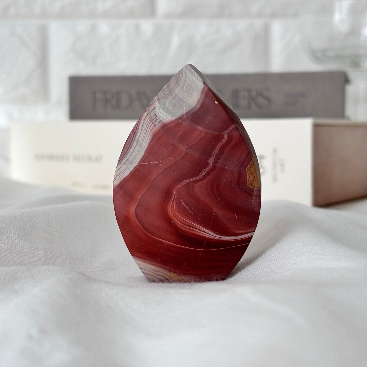 コルカタナストーン*250708*天然石*フレイム*置き物*インテリアストーン