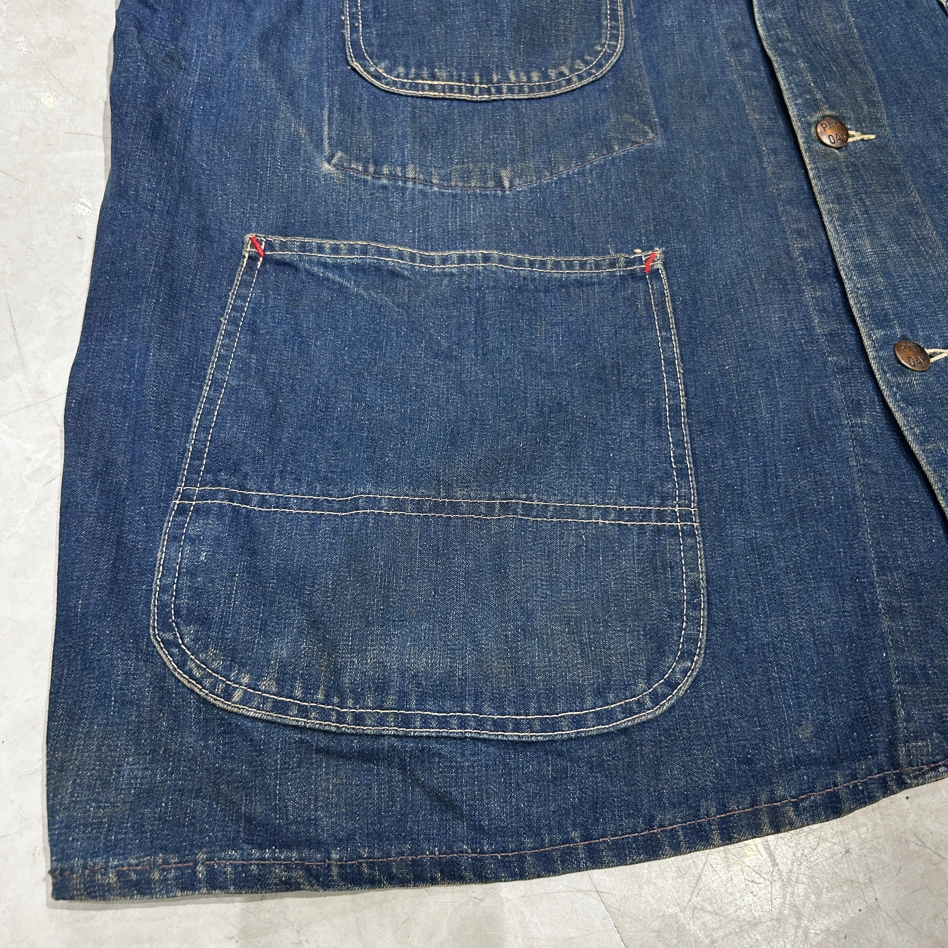 PAY DAY デニムカバーオール ヴィンテージ ペイデイ【PAY DAY】ヴィンテージ カバーオール ジャケット