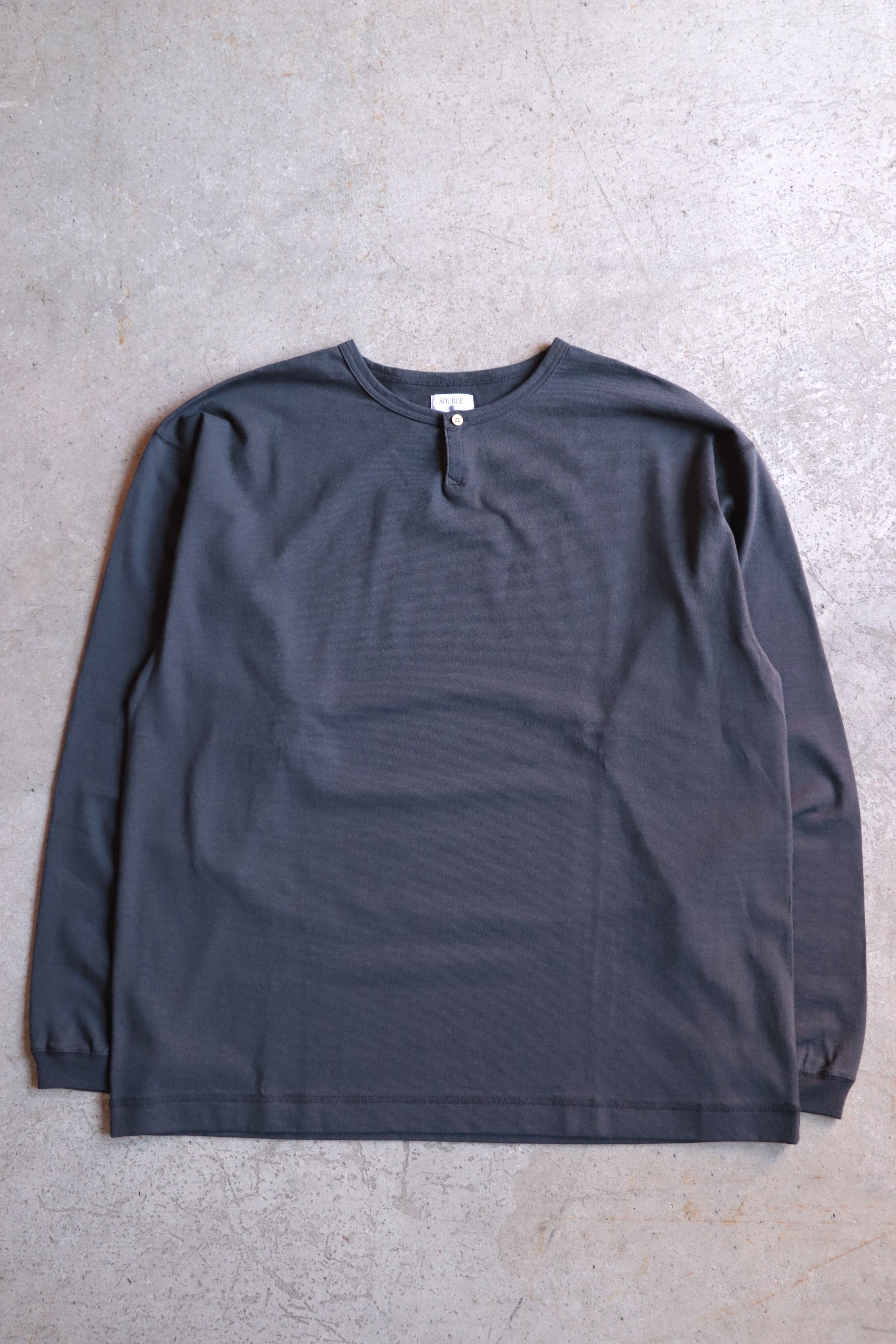 SOURCE/ソース DARU HENRY NECK L/S T-SHIRT S-TS9 | MAMBO
