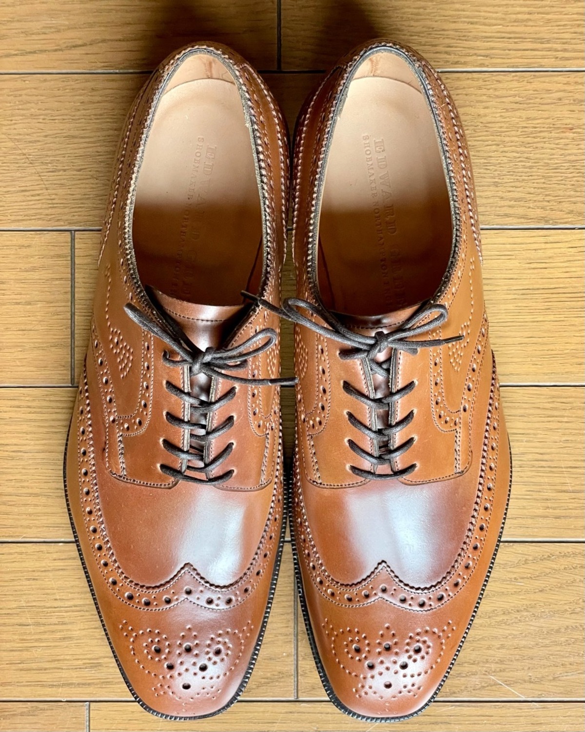 NOS(新古品) Edward Green サンドリンガム ウイスキーコードバン 