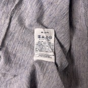 45rpm フォーティーファイブアールピーエム コットン 長袖Tシャツ 2/ブルー アイボリー