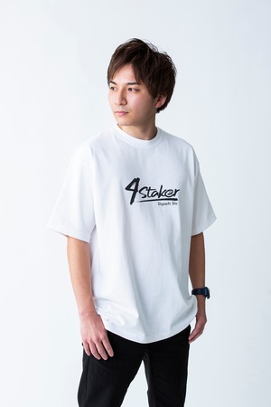 【4Staker】ロゴTシャツ