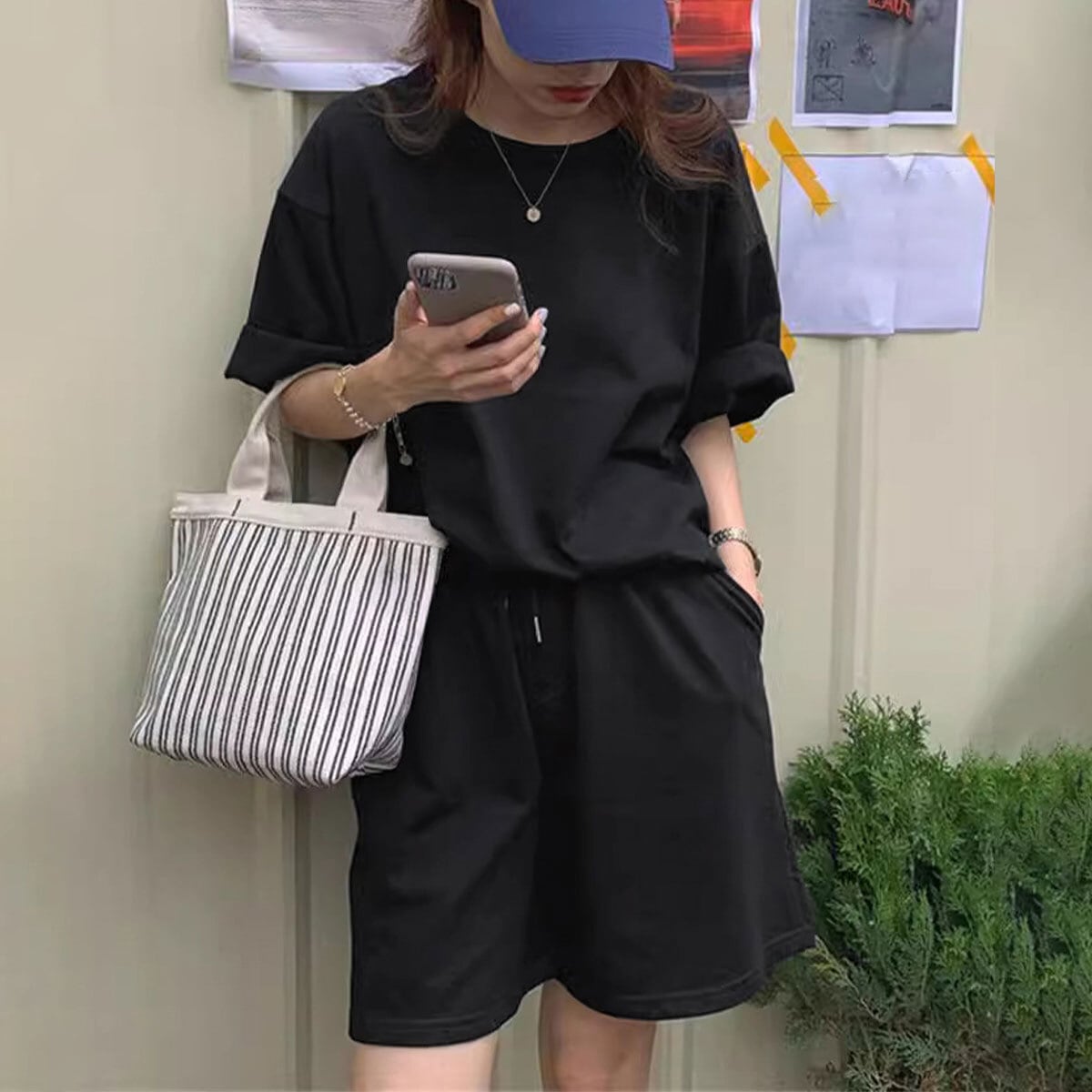 スウェット セットアップ レディース 韓国 上下セット 半袖 ショートパンツ ルームウェア 部屋着 シンプル 大人 カジュアル リラックス ゆったり 夏服 夏 大人可愛い 大人女子