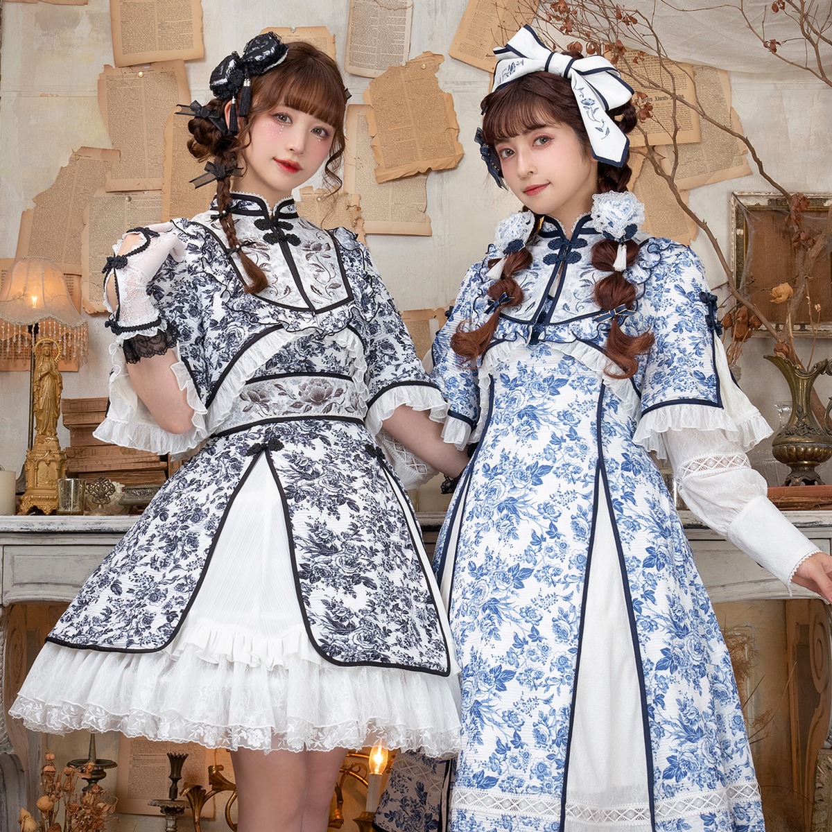 青華磁 ロングワンピース | HoshibakoWorks