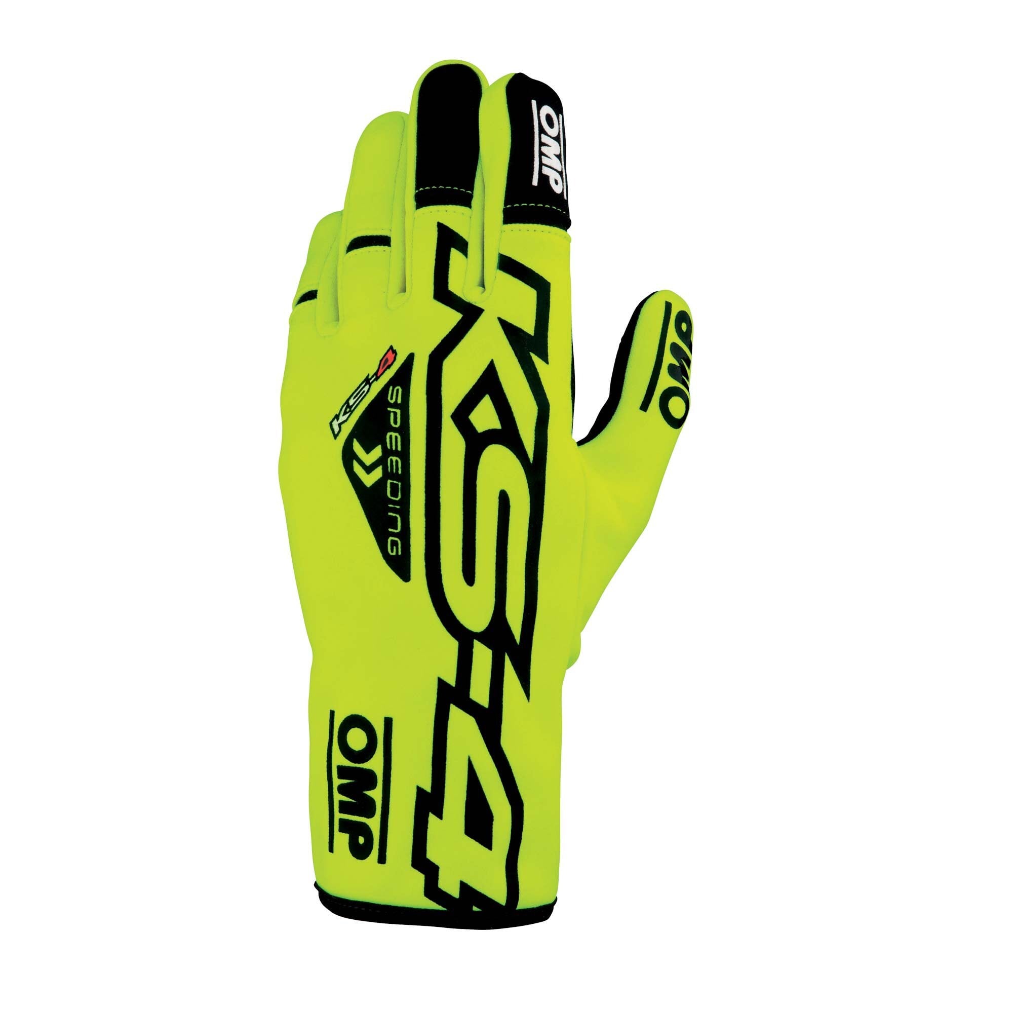 KB0-2750-A01#059 KS-4 GLOVES Yellow/black MY2023 | Limit - OMP