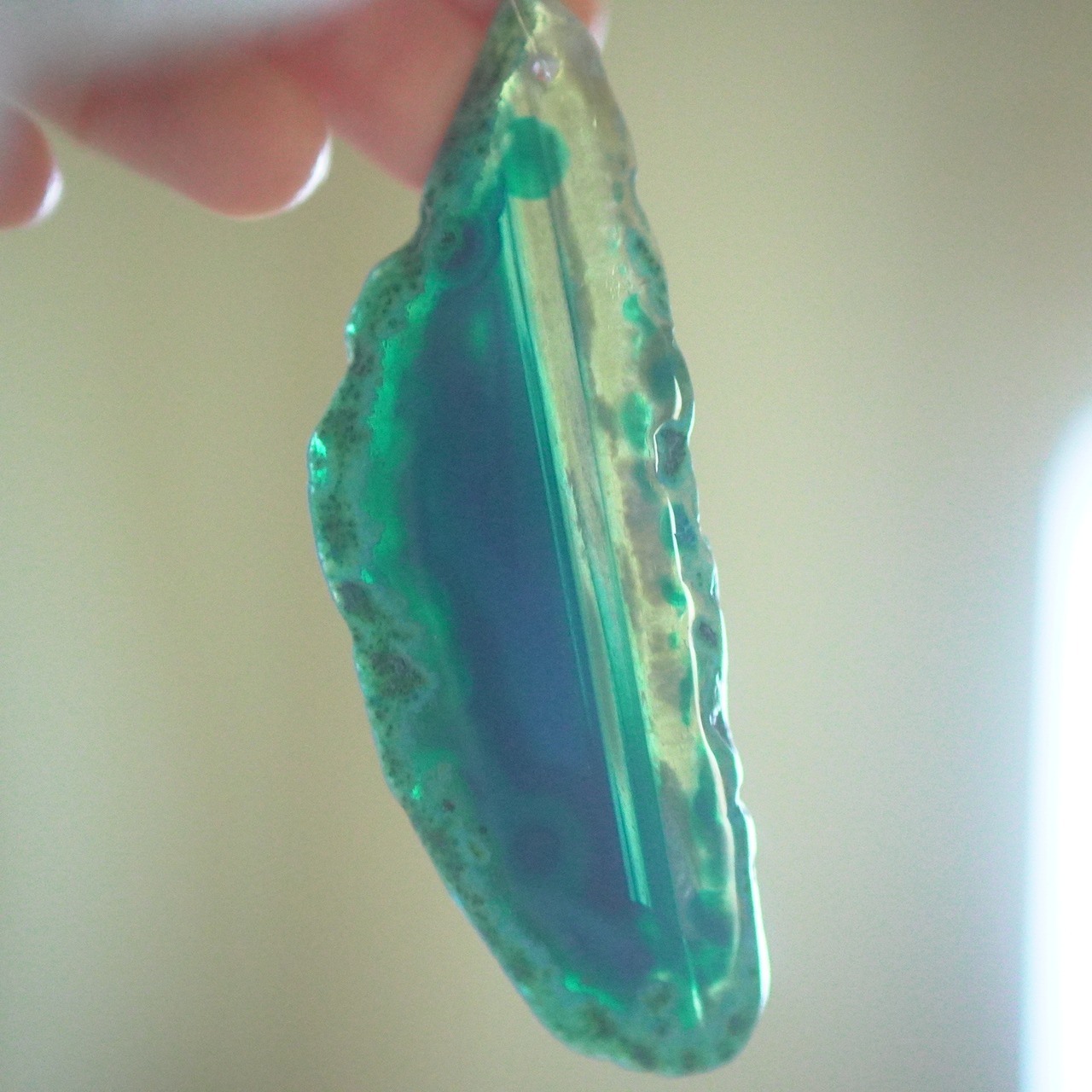 Ocean Planet 04 - アゲートヒーリングチャイム / Agate Sun Catcher Wind Chime 992